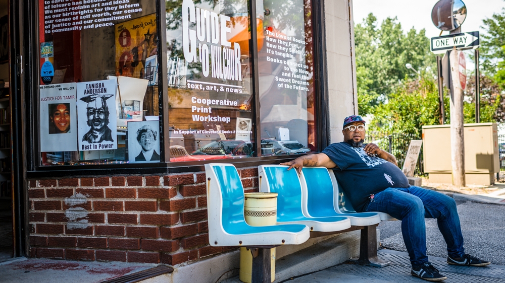 “I have some skill sets and temperament that I would like to share that I think everyone can benefit from,” explains RA. “Not like I know the blueprint or anything like that, but I know that I can make space for a conversation to occur” [Angelo Merendino]
