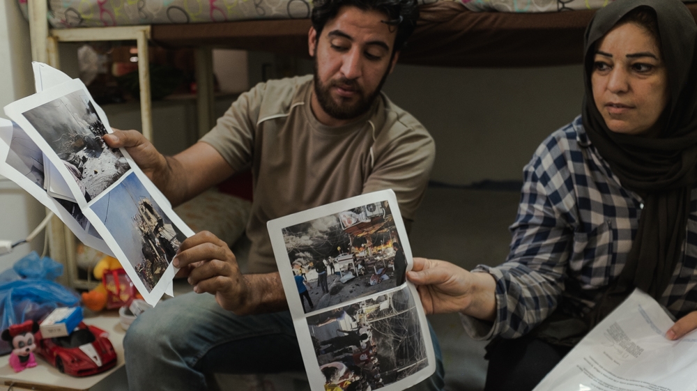 
The al-Majidi family fled from Iraq after receiving death threats from ISIL [Nick Paleologos/SOOC/Al Jazeera] 