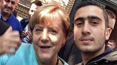 The selfie has been used in numerous defamatory posts, and Modamani believes Facebook has failed to do enough to combat the problem [Photo courtesy of Anas Modamani] 