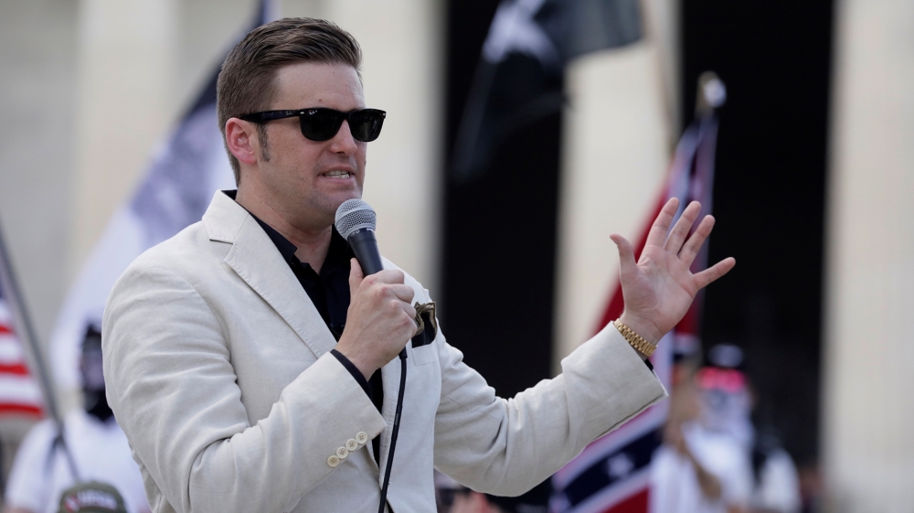 White supremacist leader Richard Spencer is credited with coining the term “alt-right” in 2008