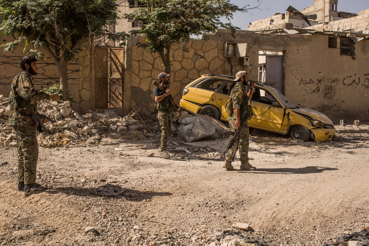 FINAL DAYS OF RAQQA BATTLE/ PLEASE DO NOT USE