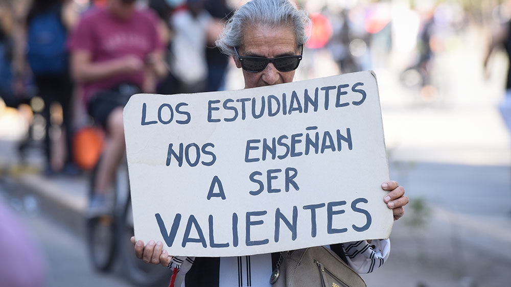 Chile students